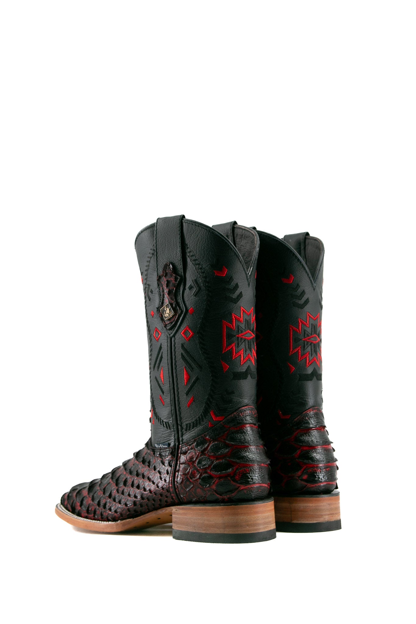 Phython Square Toe Cowboy Boot