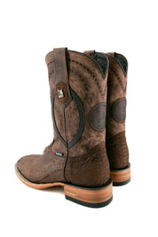 Rock'em Fall Python Exotic Square Toe Cowboy Boot