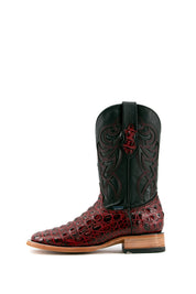 Caiman Hornback Square Toe Cowboy Boot