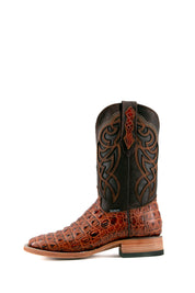 Caiman Hornback Square Toe Cowboy Boot