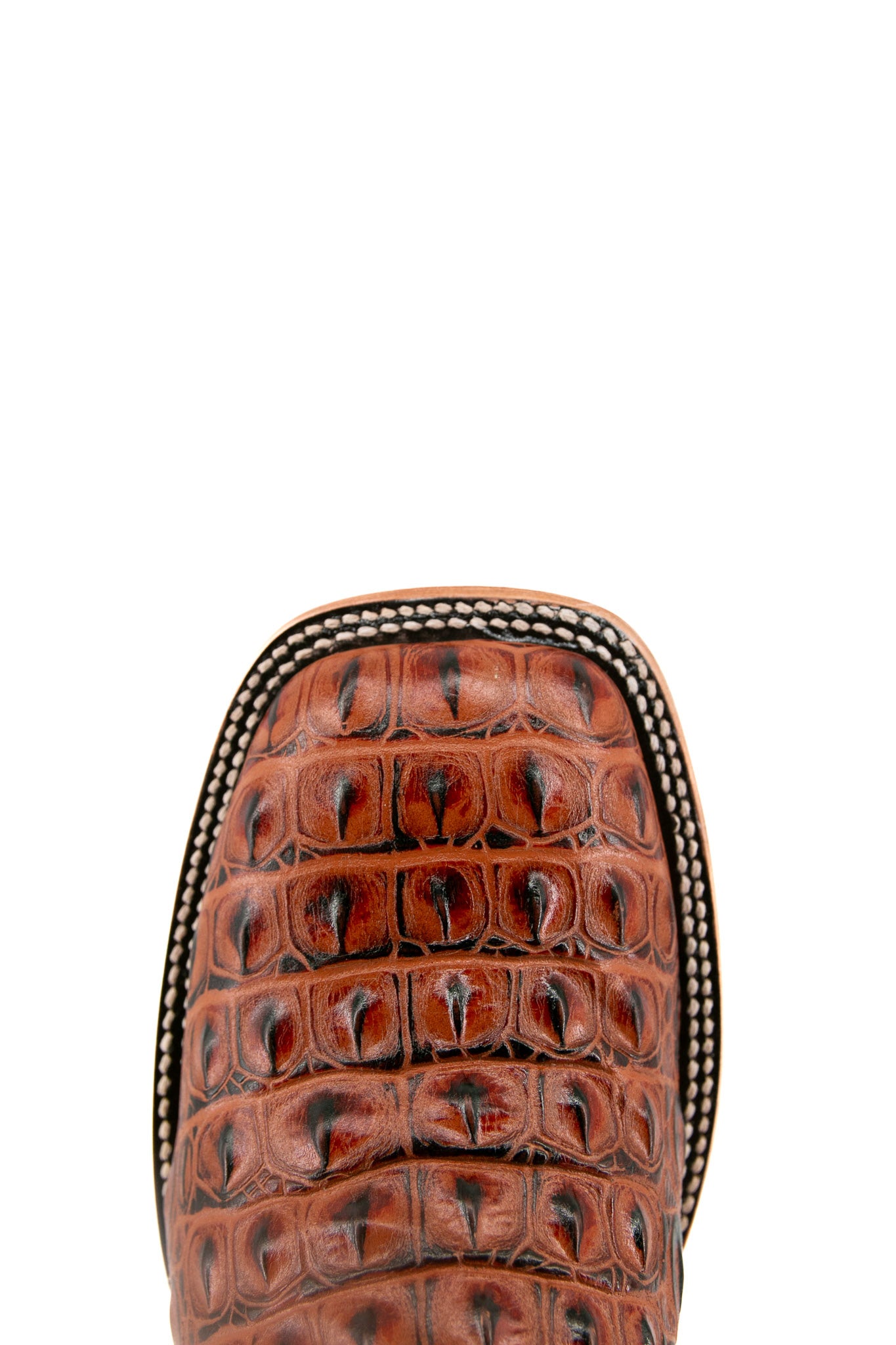 Caiman Hornback Square Toe Cowboy Boot