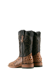 Caiman Hornback Square Toe Cowboy Boot