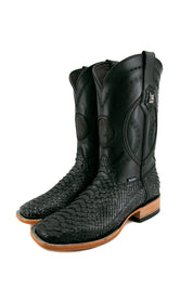 Rock'em Fall Python Exotic Square Toe Cowboy Boot