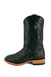 Rock'em Fall Python Exotic Square Toe Cowboy Boot