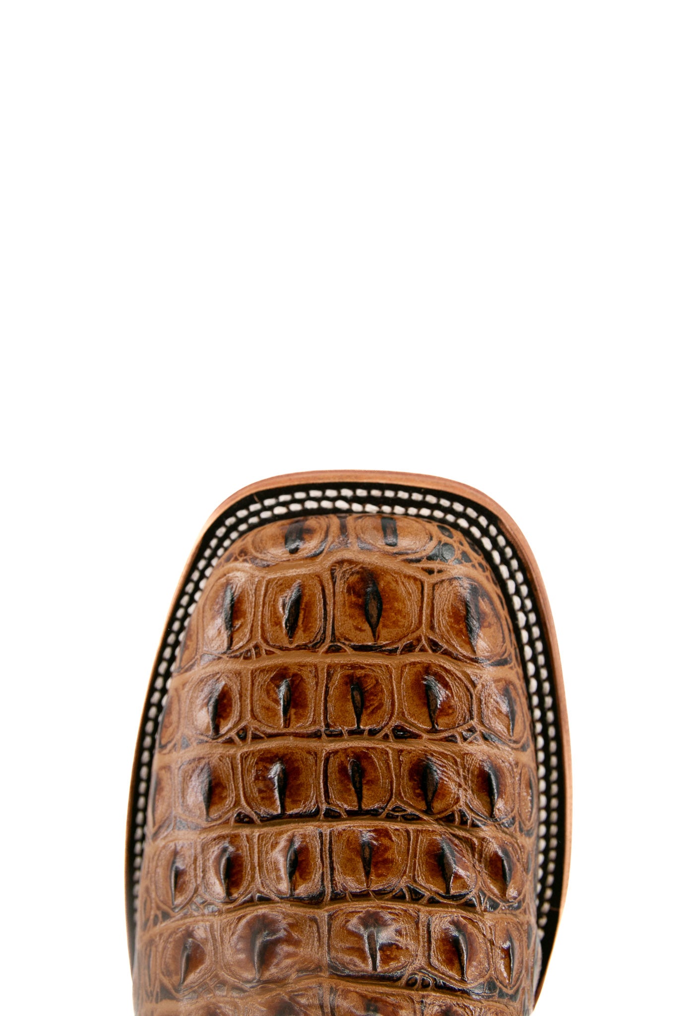 Caiman Hornback Square Toe Cowboy Boot