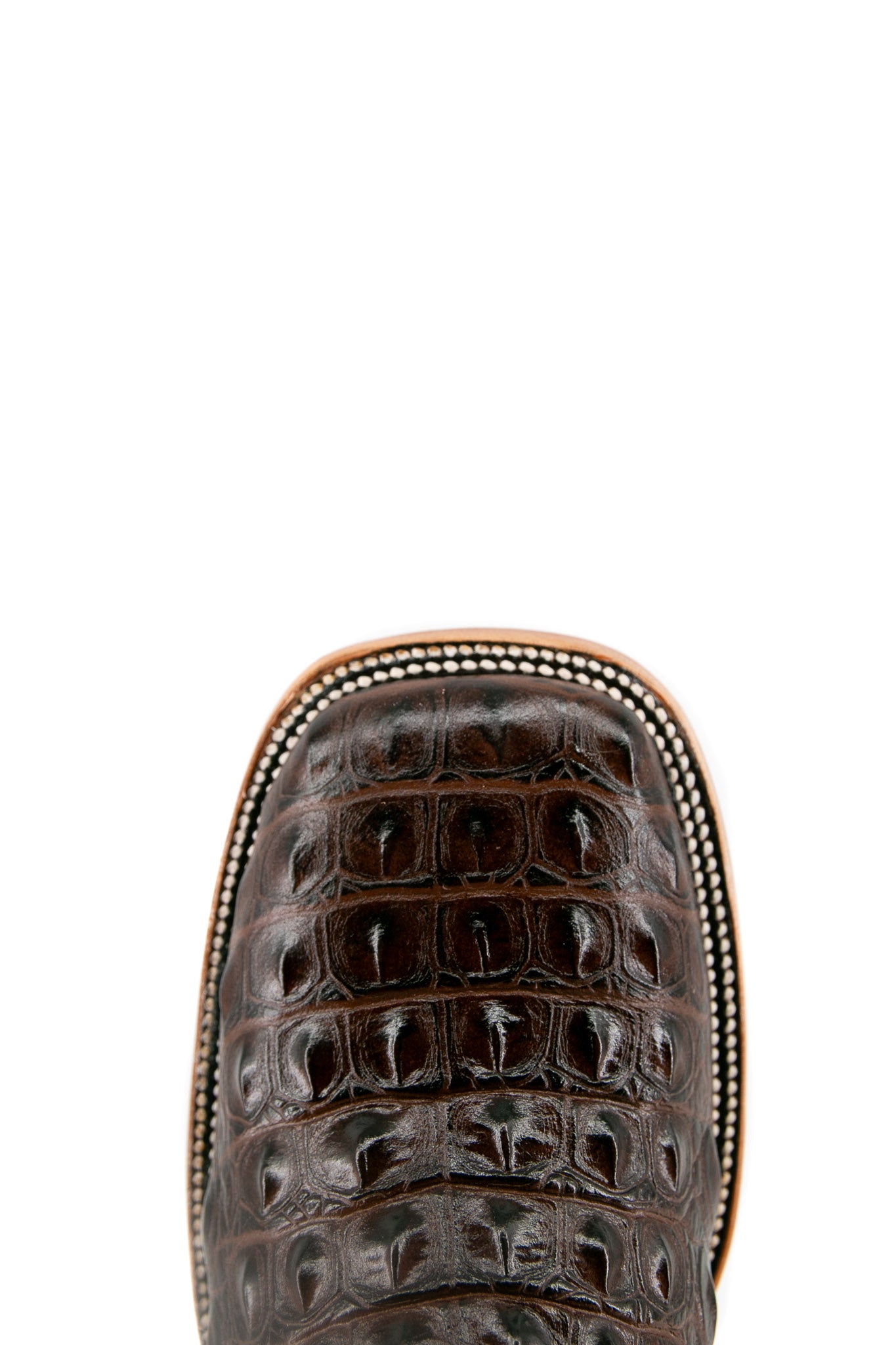 Caiman Hornback Square Toe Cowboy Boot