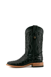 Ostrich Ranch Square Toe Cowboy Boot