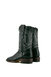 Tooled Black Cincelado Youth Boot