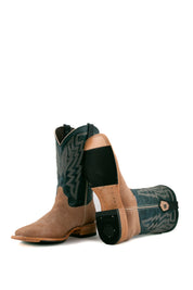 Maverick Roughout Square Toe Cowboy Boot