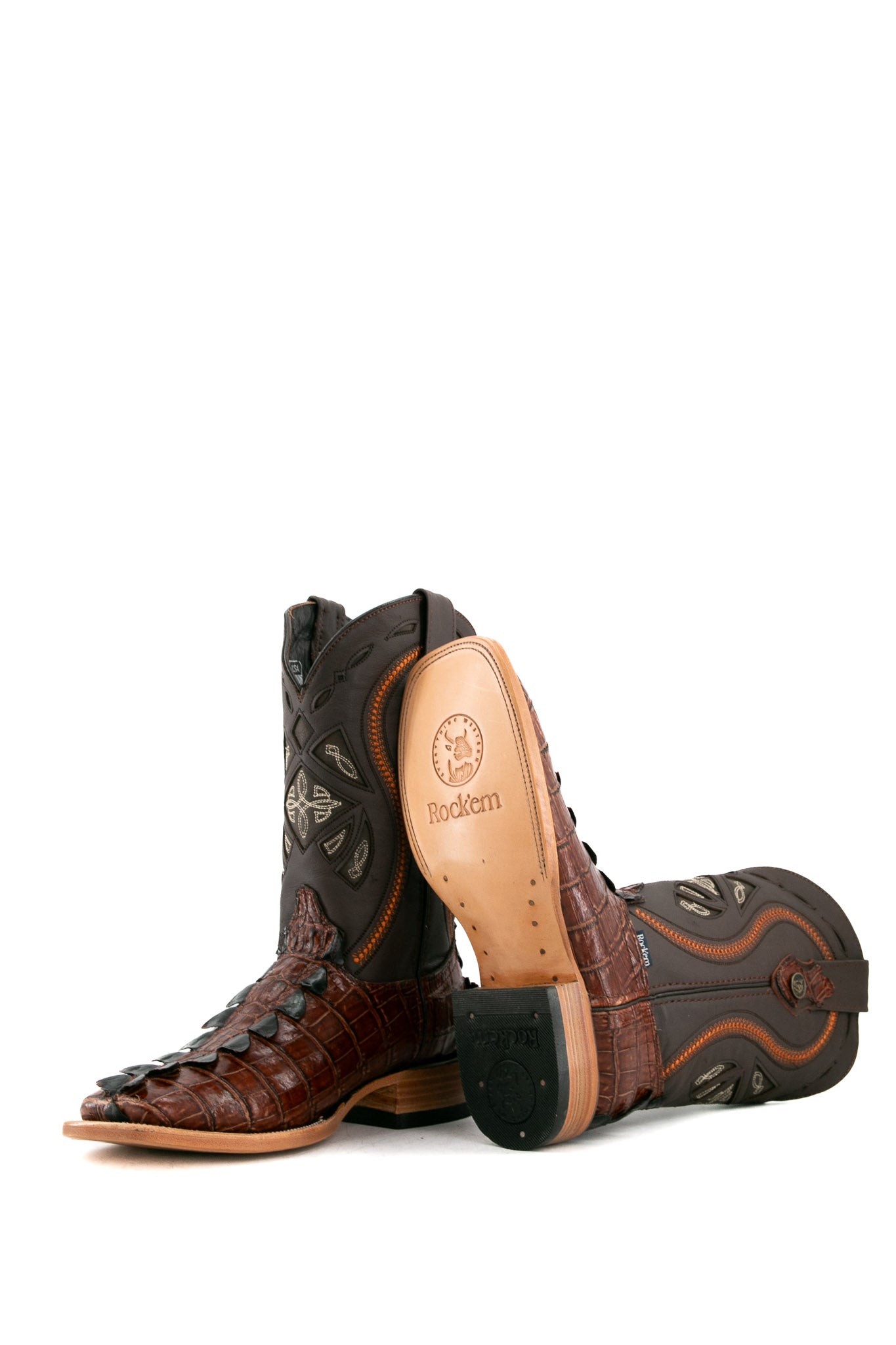 Nilo Tail Square Toe Cowboy Boot FINAL SALE