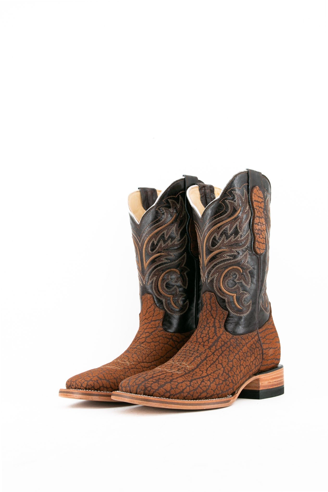 400 Bull Neck Square Toe Cowboy Boot