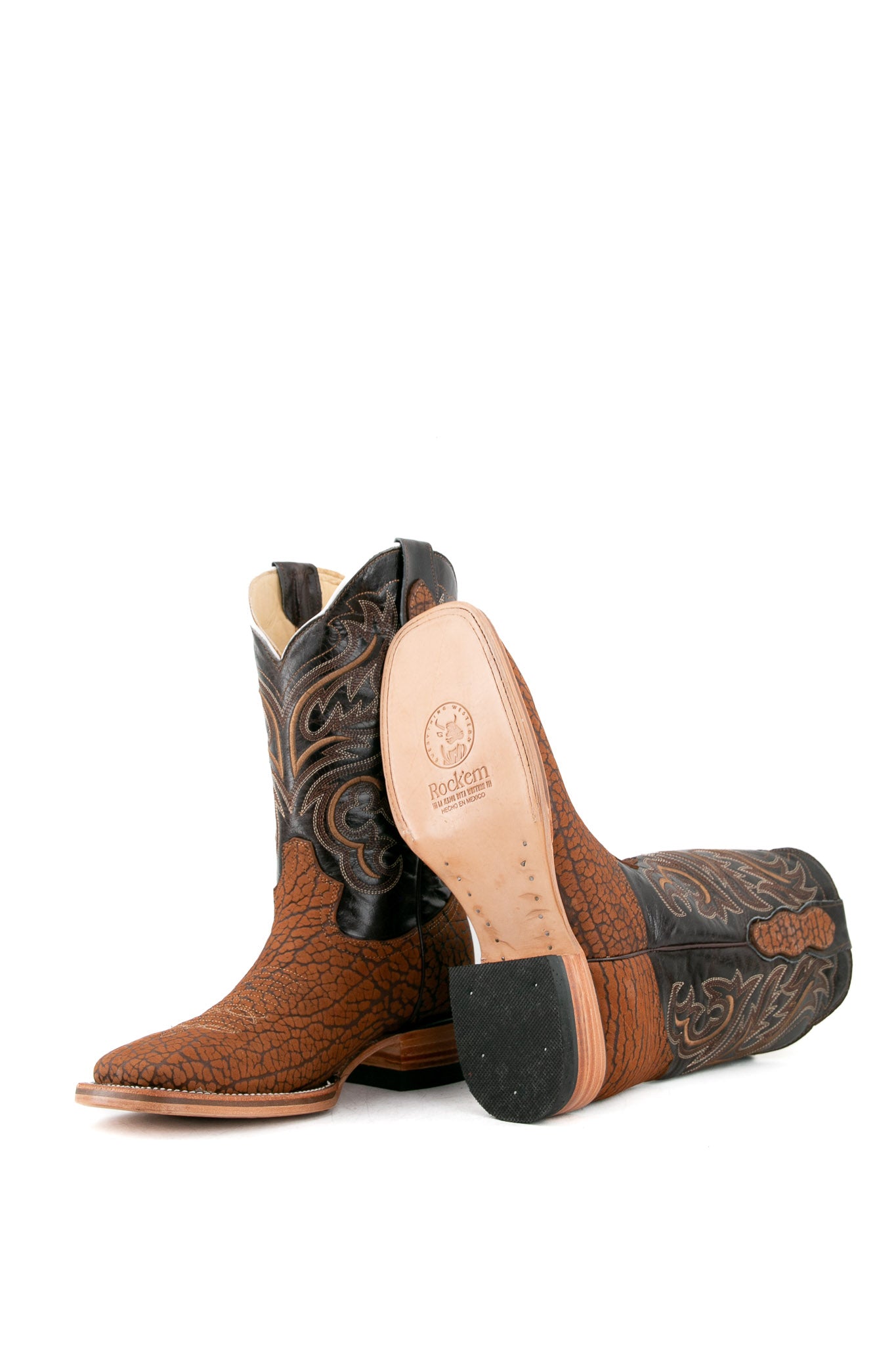 400 Bull Neck Square Toe Cowboy Boot