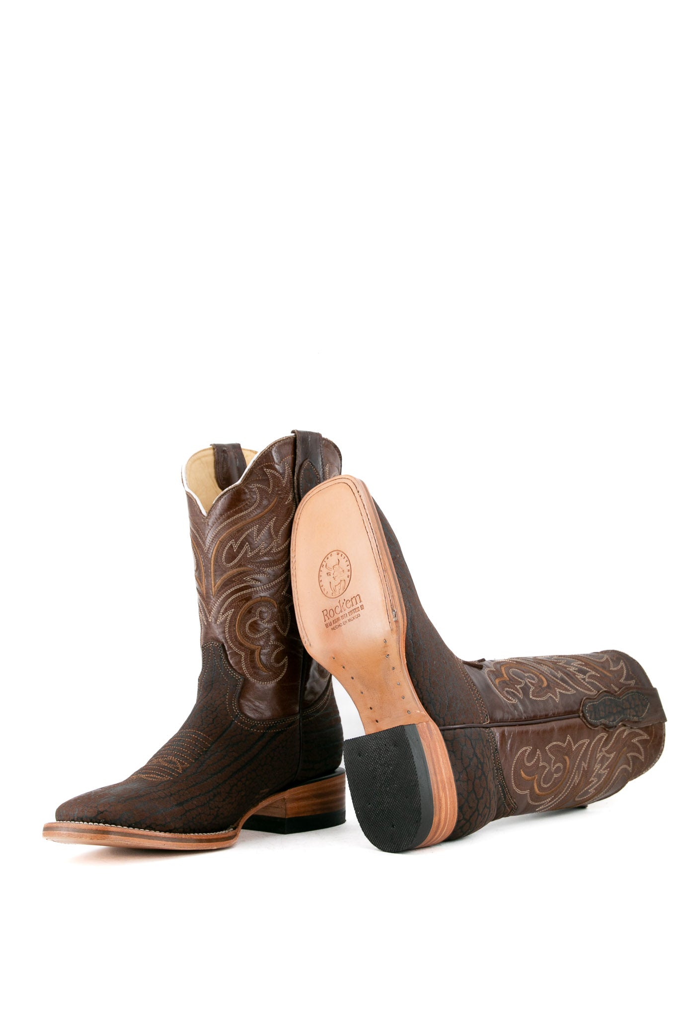 400 Bull Neck Square Toe Cowboy Boot