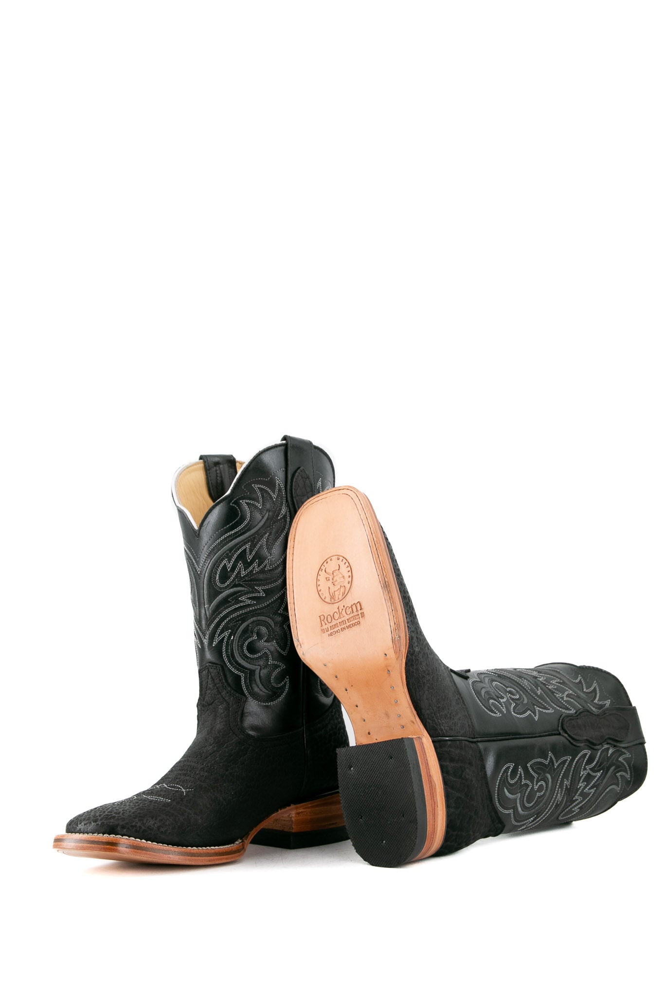 400 Bull Neck Square Toe Cowboy Boot