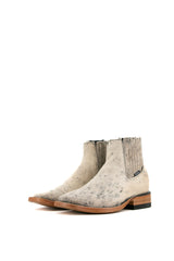 Women's Cowhide Square Toe Ankle Boot Size 5 Box HW14
