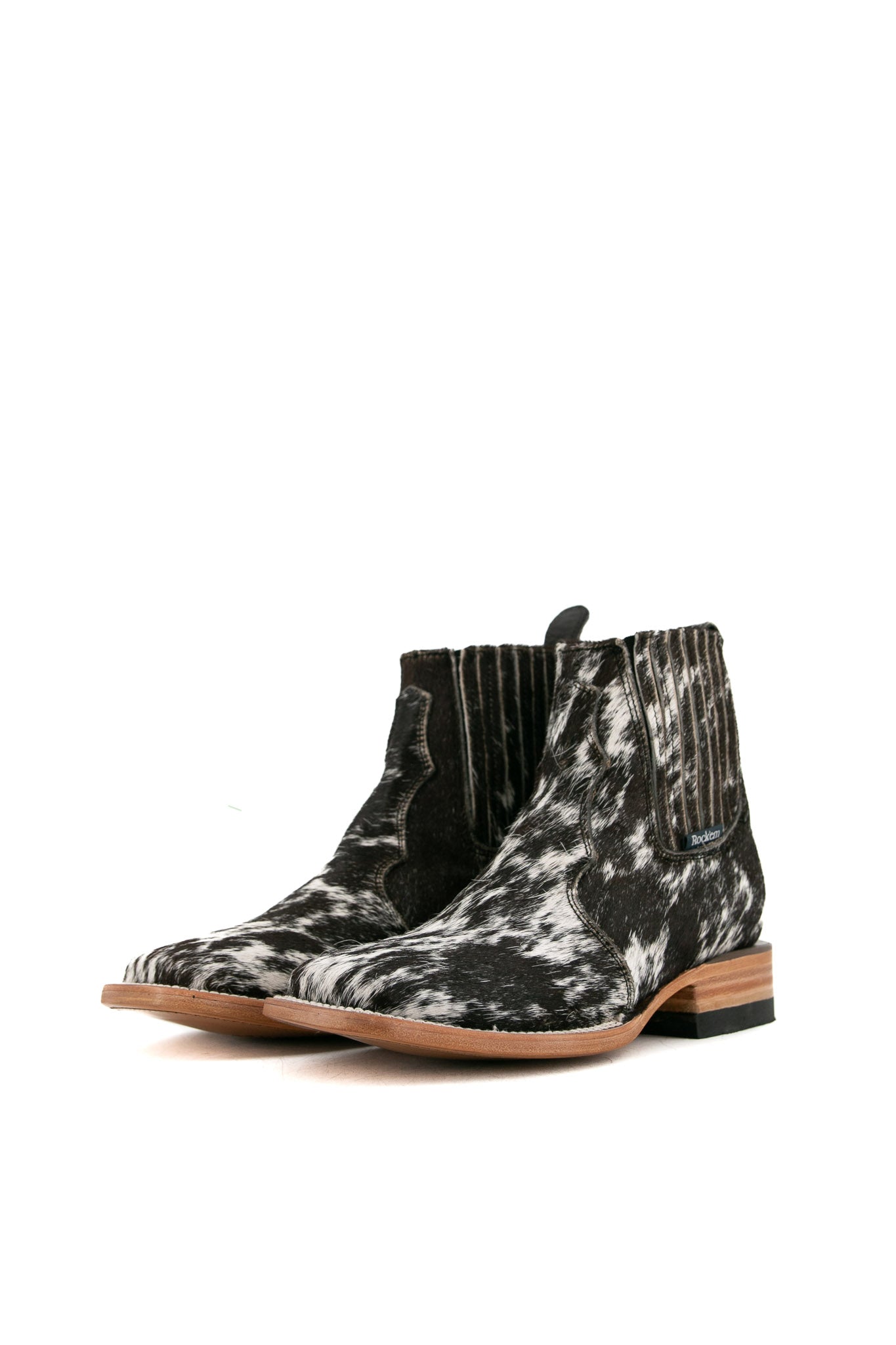 Women's Cowhide Square Toe Ankle Boot Size 5 Box HW3