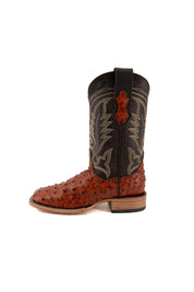 Women's Imit. Avestruz Cowgirl Boot