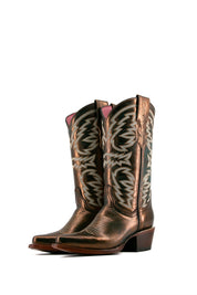 Selena Bronzedl Snip Toe Cowgirl Boot