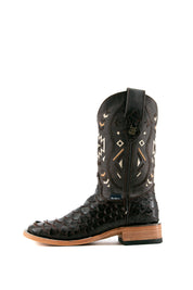 Shelby Python Square Toe Cowboy Boot