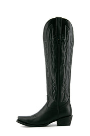 Raven Tall Snip Toe Cowgirl Boot