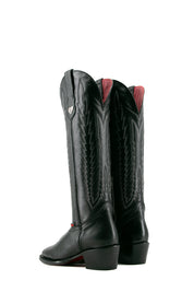 Eleanor Tall Red Bottom Square Toe Cowgirl Boot