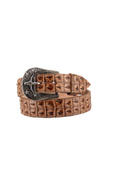 Caiman Hornback Cowboy Belt