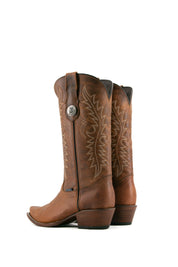 Bailey Ebano Snip Toe Cowgirl Boot