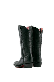 Little Alexa Tall Red Bottom Snip Toe Cowgirl Boot