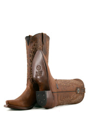 Bailey Ebano Snip Toe Cowgirl Boot