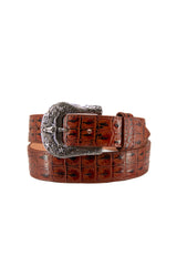 Caiman Hornback Cowboy Belt