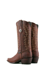 Bailey Ebano Snip Toe Cowgirl Boot