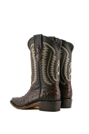 Ostrich Ranch Snip Toe Cowboy Boot