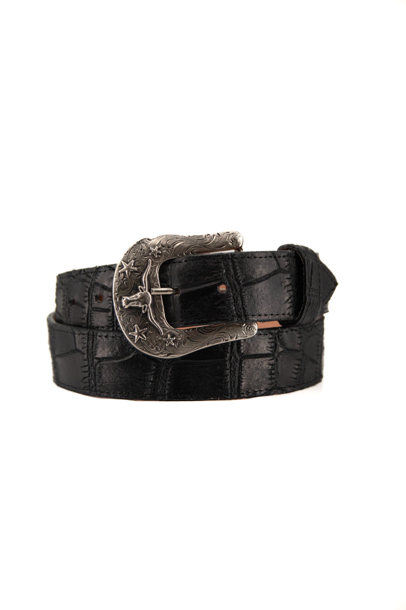 American Alligator Cowboy Belt