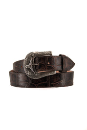 American Alligator Cowboy Belt