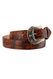 American Alligator Cowboy Belt