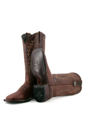 Bailey Ebano Square Toe Cowgirl Boot