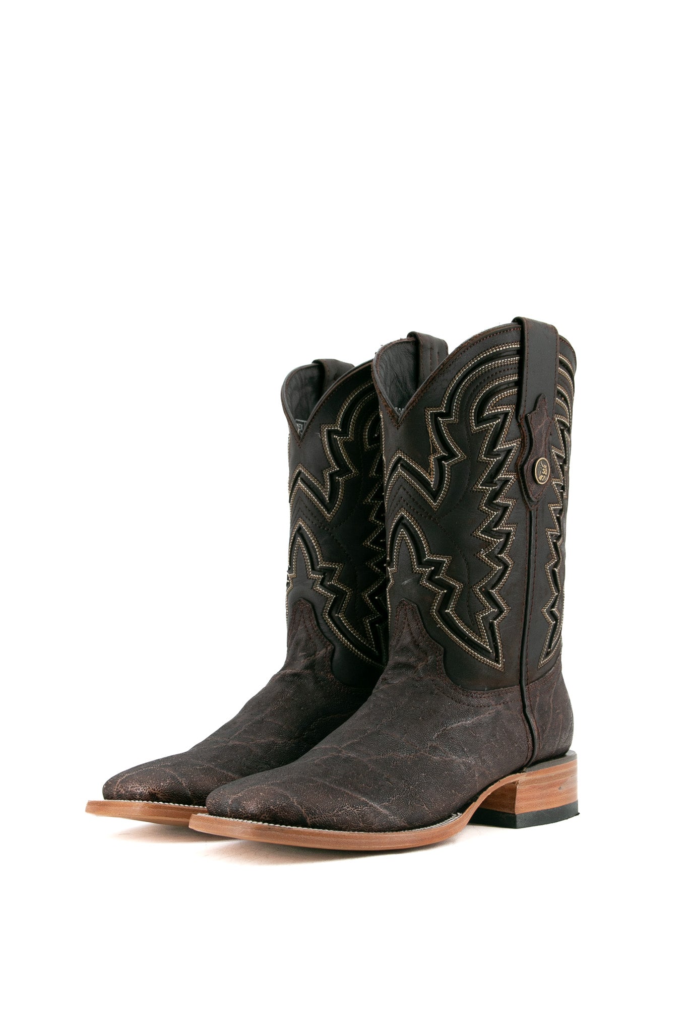 LOS ALTOS | BOOTS PYTHON WIDE SQUARE TOE | NATURAL | Cuevas