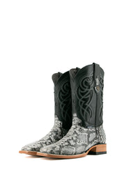 Python Square Toe Cowboy Boot