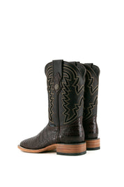 Caiman Belly Square Toe Cowboy Boot