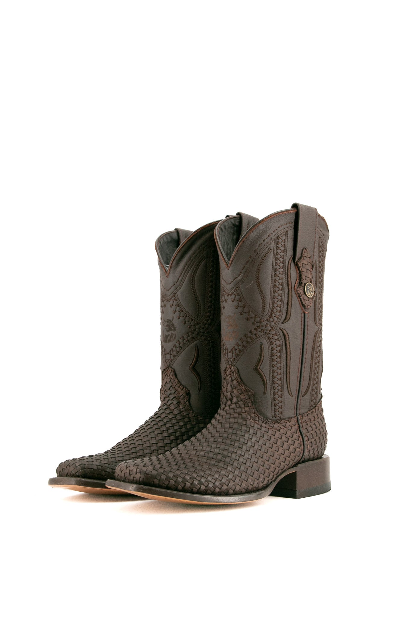 Woven Renegade Rodeo Toe Cowboy Boot