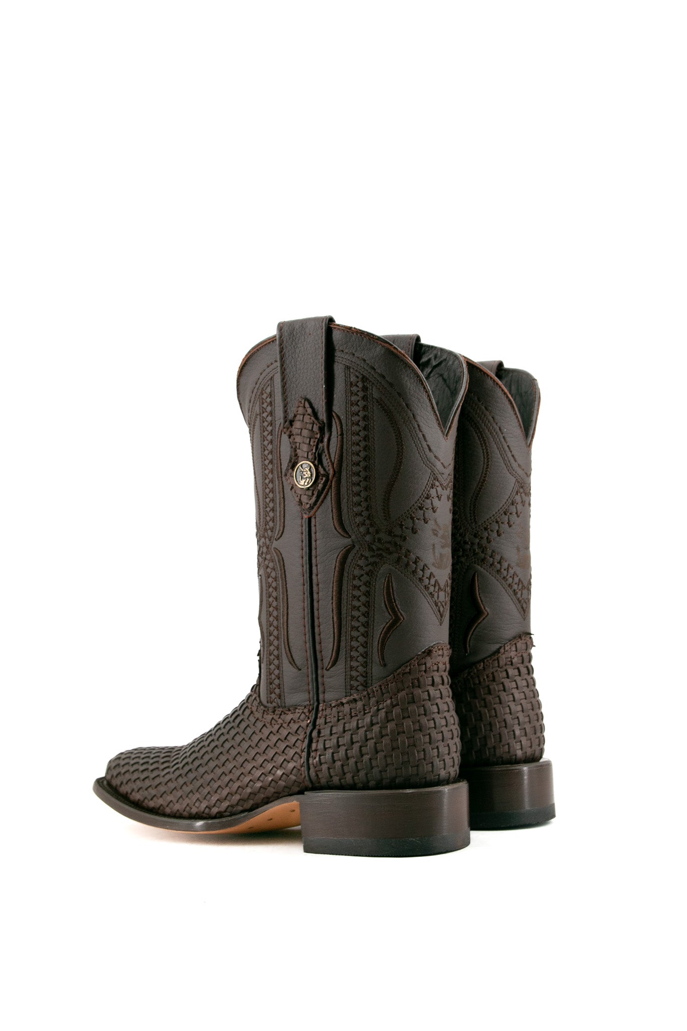 Woven Renegade Rodeo Toe Cowboy Boot