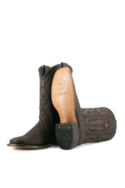 Woven Renegade Rodeo Toe Cowboy Boot