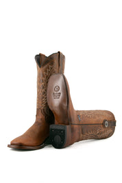 Bailey Ebano Square Toe Cowgirl Boot