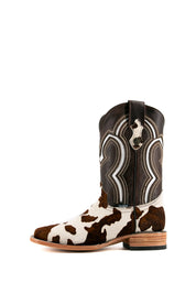 Rock'em Genuine Cowhide Square Toe Cowboy Boot