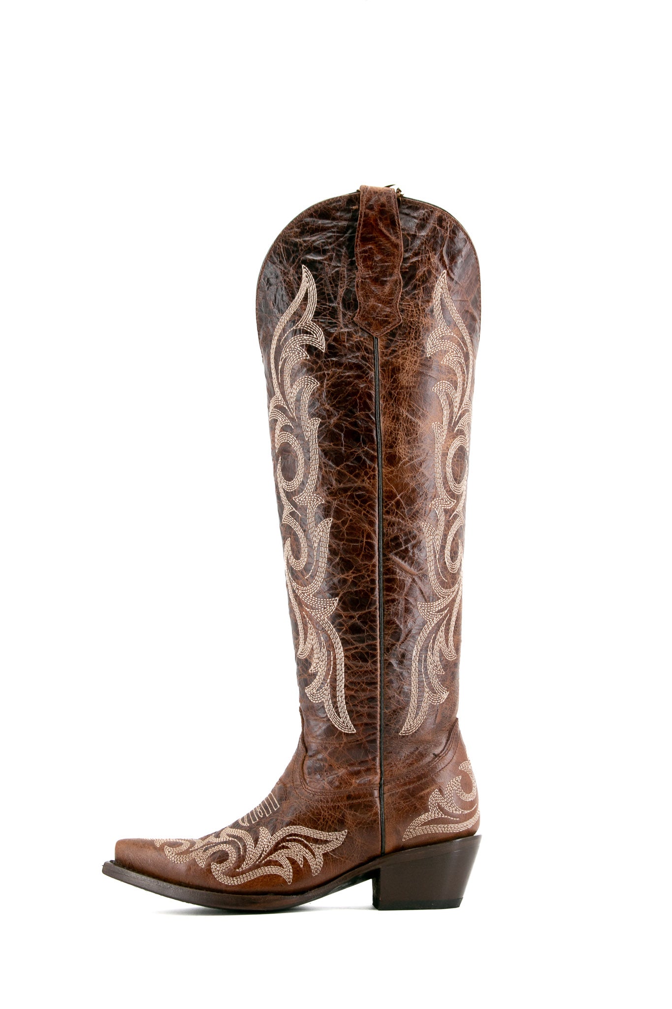 Jenny Tall Snip Toe Cowgirl Boot