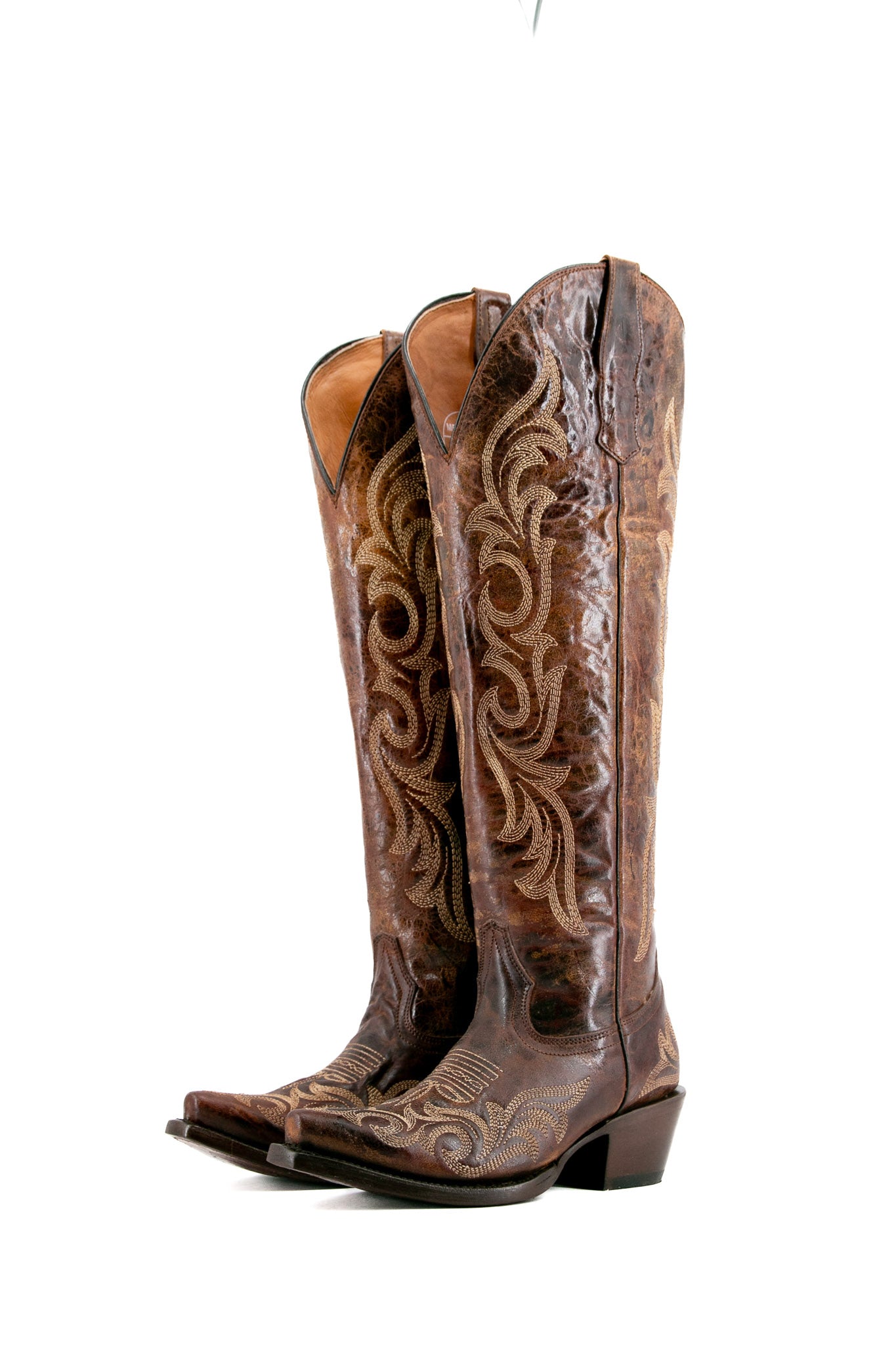 Jenny Tall Snip Toe Cowgirl Boot