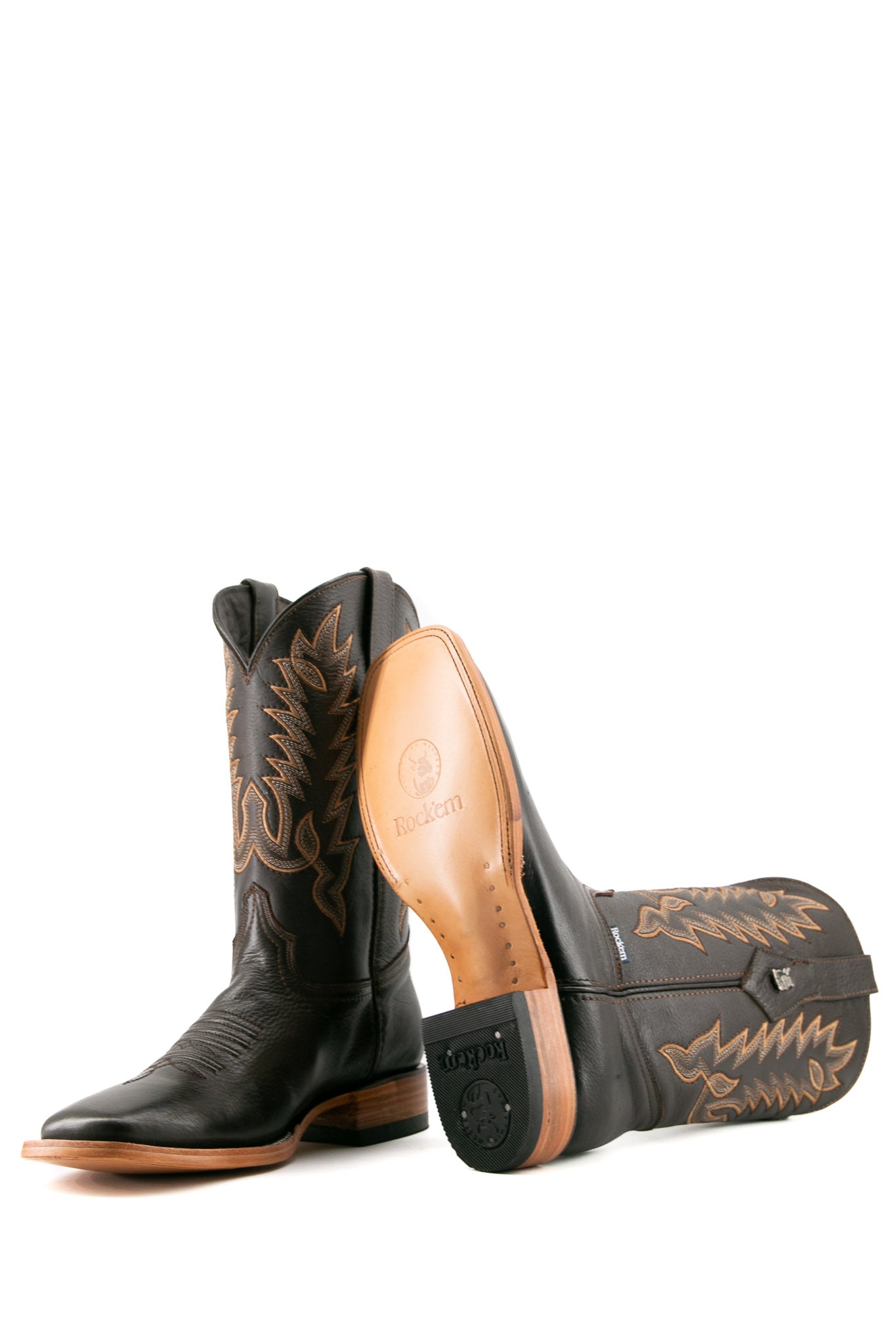 Heritage Rainbow Square Toe Cowboy Boot