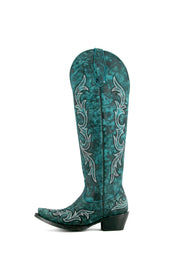 Jenny Tall Snip Toe Cowgirl Boot