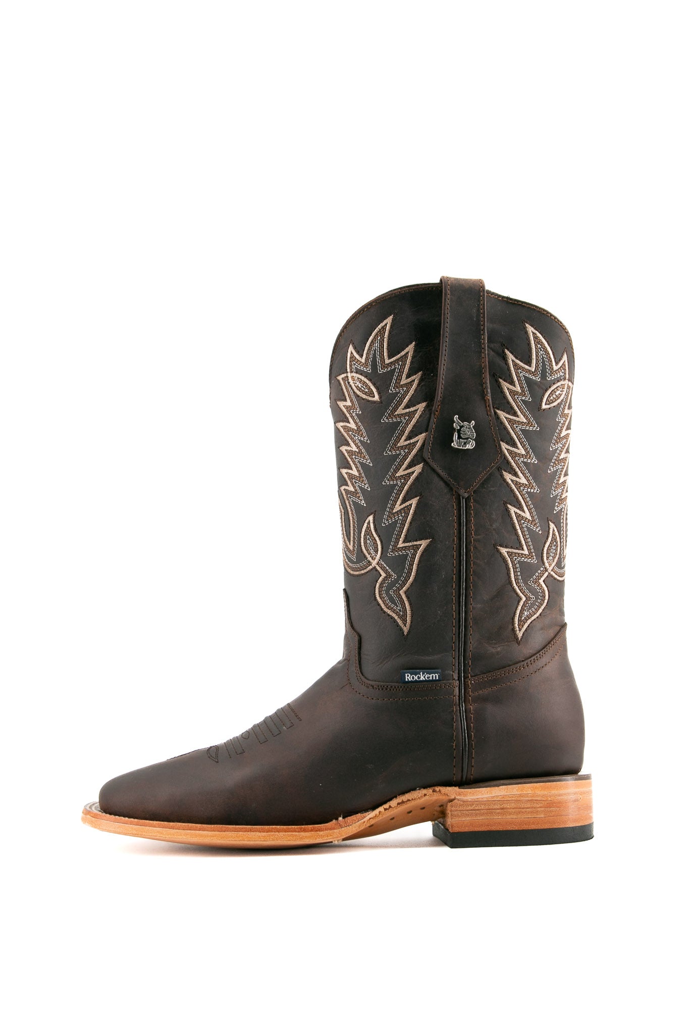 Heritage Ebano Square Toe Cowboy Boot