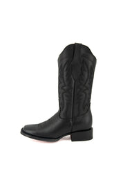 Alexa X Red Bottom Square Toe Cowgirl Boots